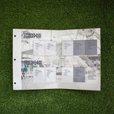 By The Sheet (3 sheets) Strataglass Clear Vinyl 40 Gauge x 54 inches x 110 inches Clear