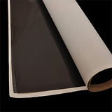 By The Sheet (5 sheets) Regalite Uncoated Clear Vinyl 40 Gauge x 54 inches x 110 inches Smoke