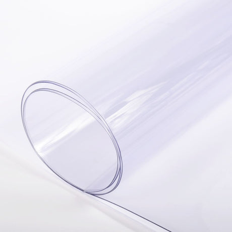 By the Yard - Super Clear - Clear Vinyl 30 Gauge x 54 inches w/paper Clear