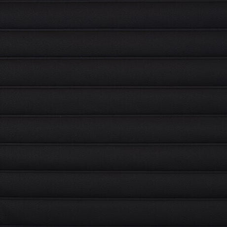 Causeway Black Roll-n-Pleat Marine Upholstery Fabric