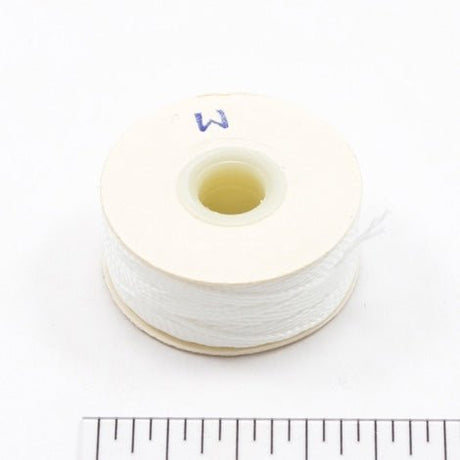 Coats Ultra Polyester Bobbins #M Size 138 White (144 pack)