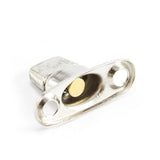 Common Sense Turn Button Double Height Two Screw Holes 91-XB-78323-2A Nickel Plated Brass 1000 pack
