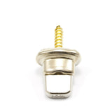 Common Sense Turn Button Screw Stud 91-XB-783247-2A 5/8 inch Nickel-Plated Brass 1000 pack