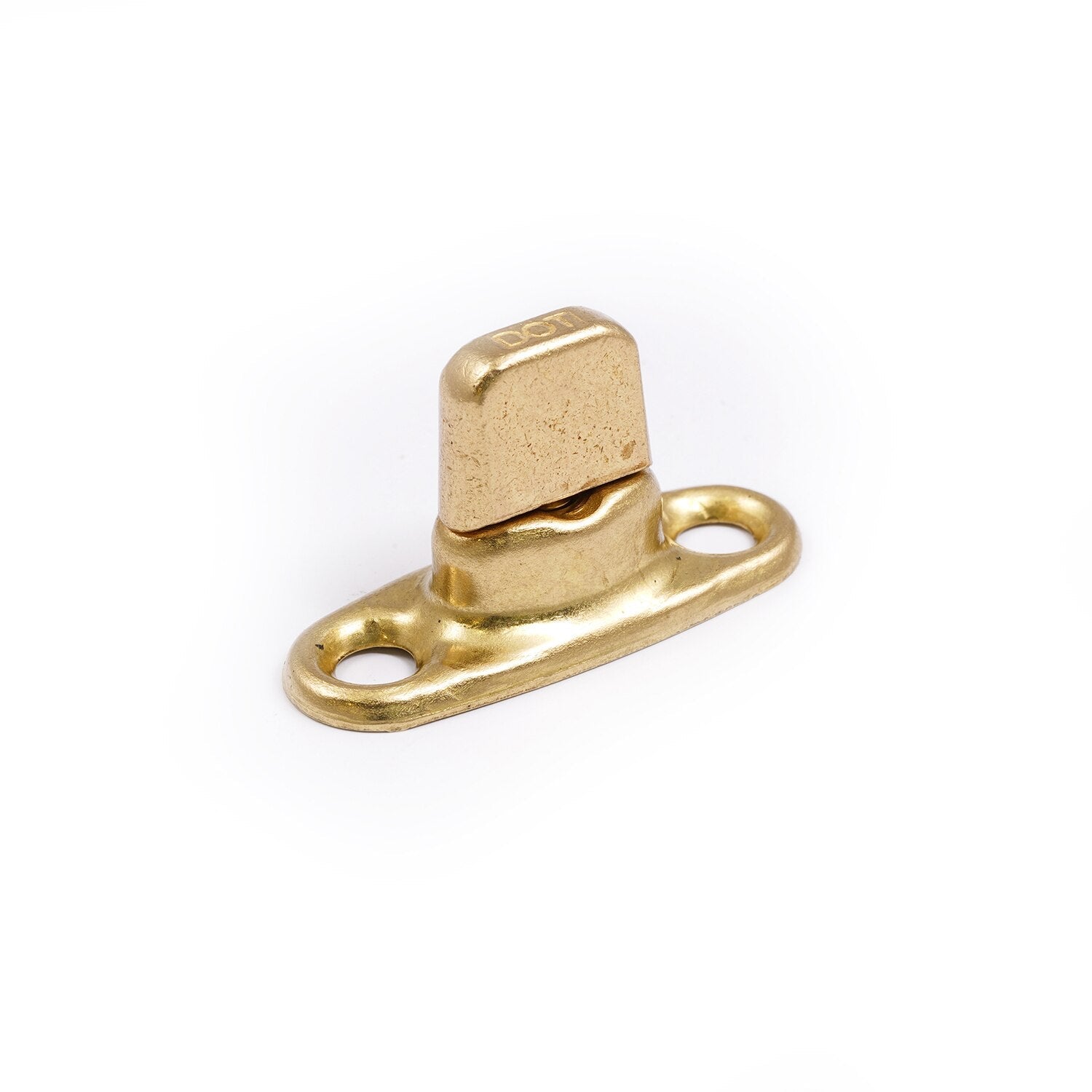 Common Sense Turn Button w/Two Screw Holes 91 - XB - 78322 - 1E Bright Brass 100 pack