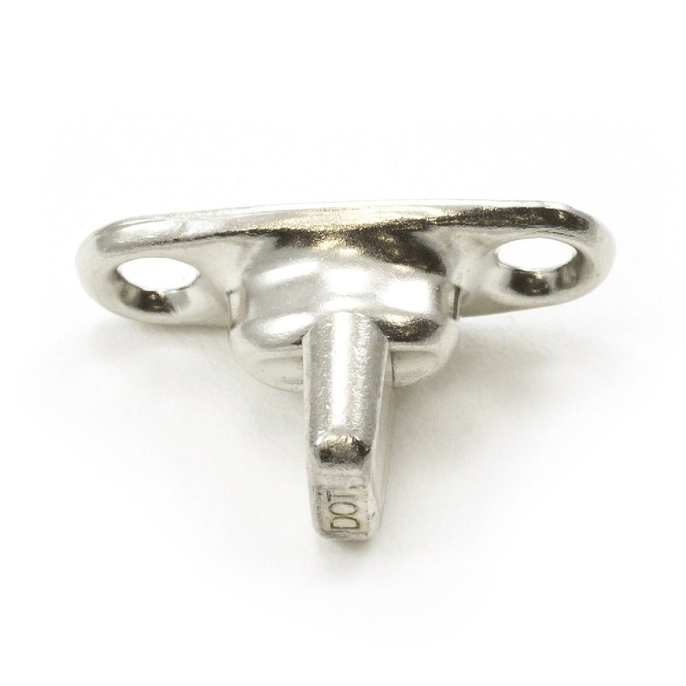 Common Sense Turn Button w/Two Screw Holes 91-XB-78322-2A Nickel-Plated Brass 1000 pack