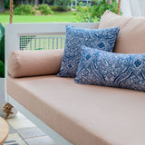 Crib Size Porch Swing Bed Cushion Cover Bundle