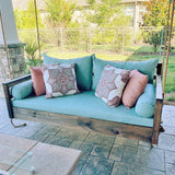 Crib Size Porch Swing Bed Cushion Cover Bundle