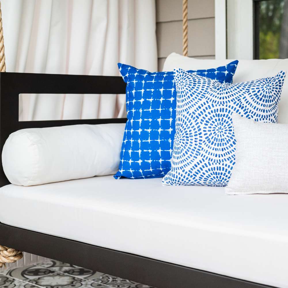 Crib Size Porch Swing Bed Cushion Cover Bundle