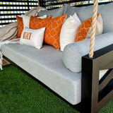 Full Size Porch Swing Bed Cushion Cover Bundle