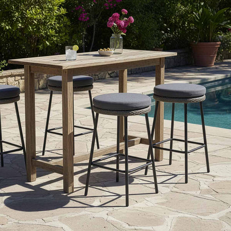 Custom Barstool Cushions - Patio Lane