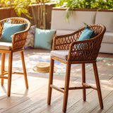Custom Barstool Cushions - Patio Lane