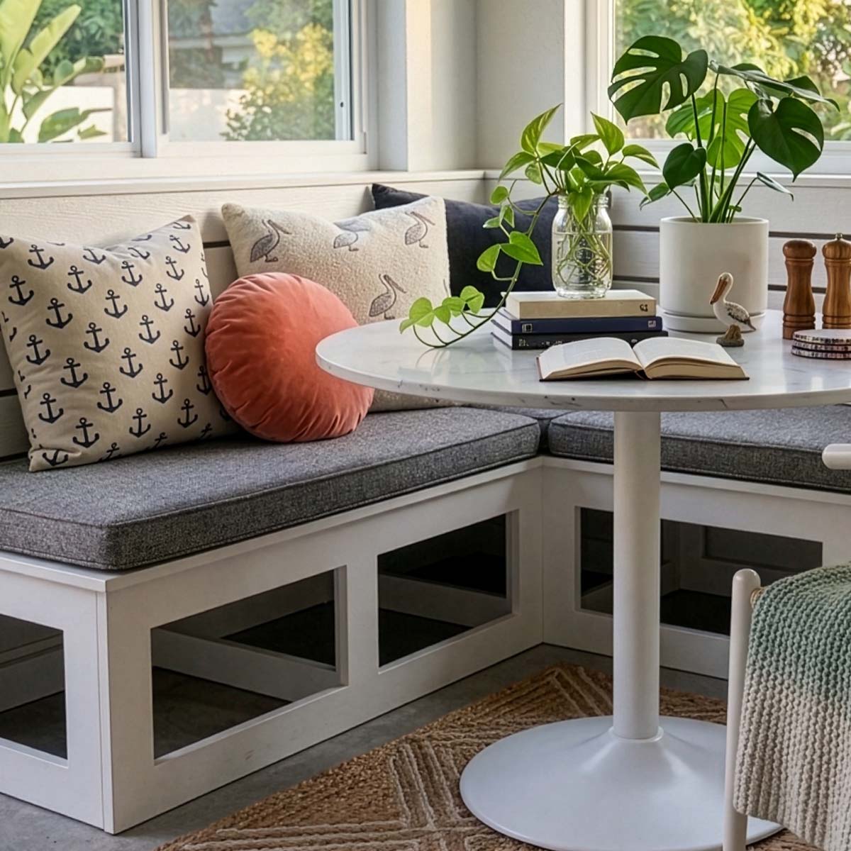 Custom Indoor Breakfast Nook Cushions