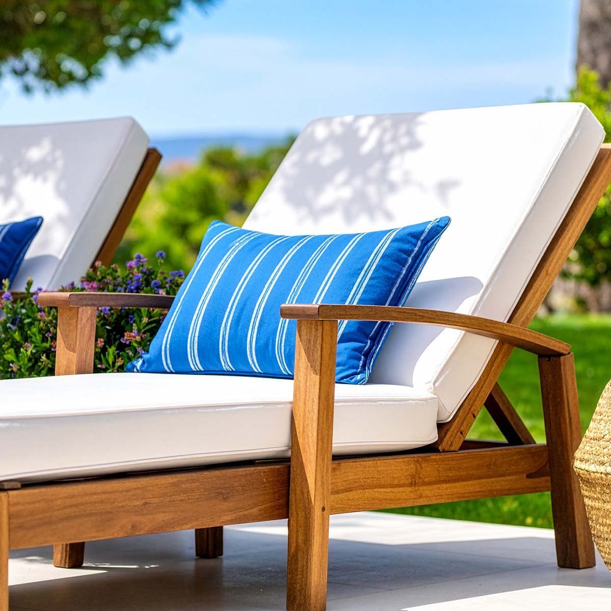 Custom Chaise Cushions - Patio Lane Home