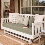 Custom outdoor glider swing cushions