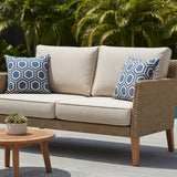 Custom Loveseat Cushions - Patio Lane