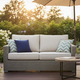 Custom Loveseat Cushions - Patio Lane