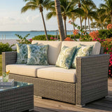 Custom Loveseat Cushions - Patio Lane