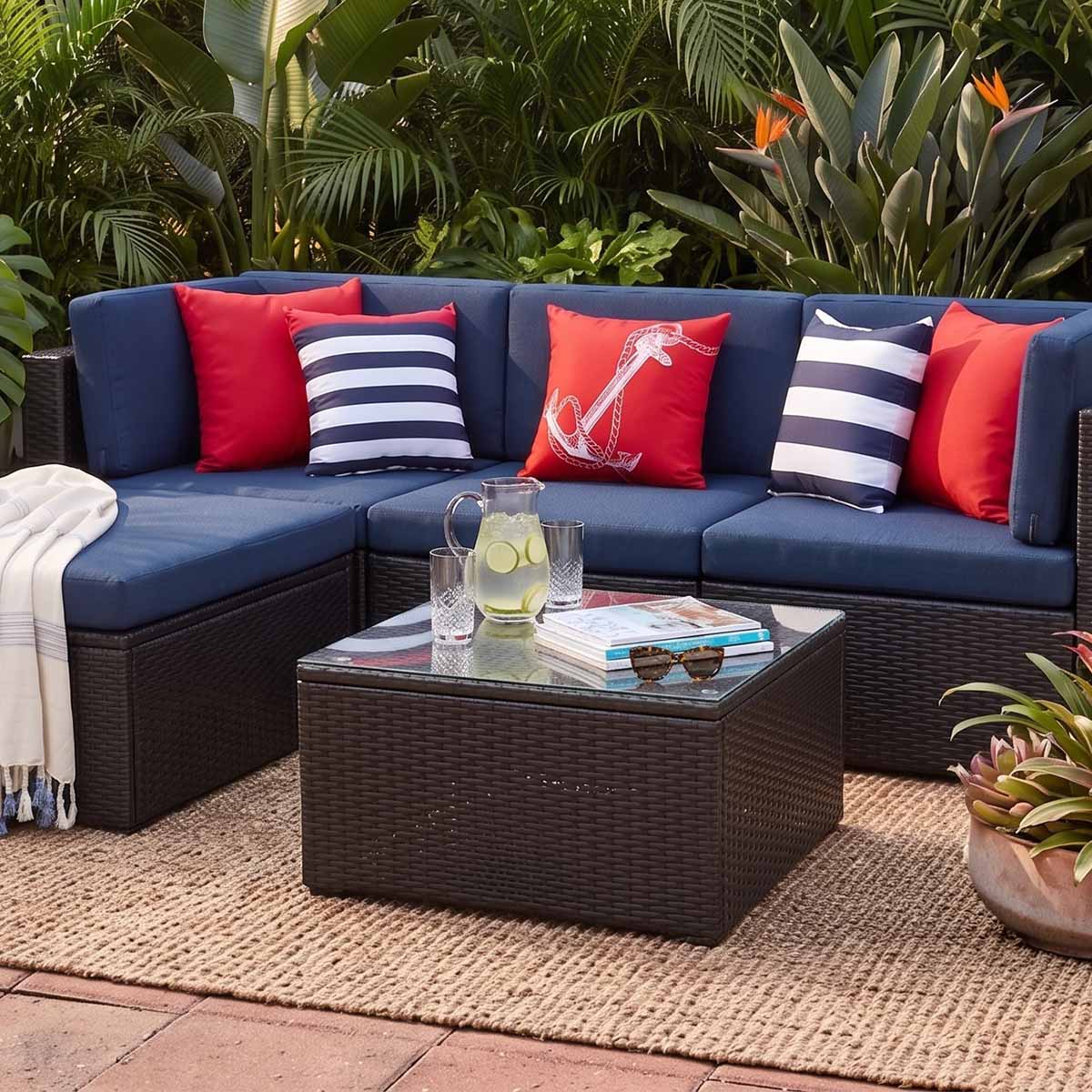 Custom Outdoor Sofa Cushions