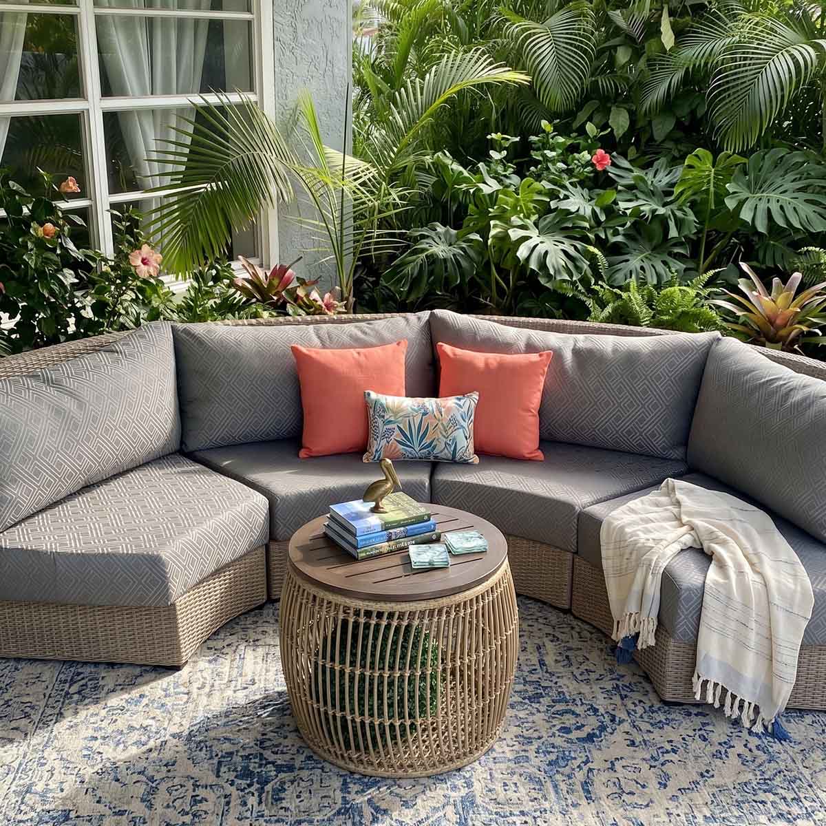 Custom Outdoor Sofa Cushions