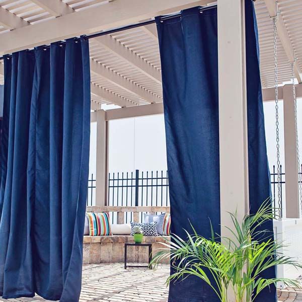 Buy a Custom Width Grommet Outdoor Curtains | Patio Lane | Shop our Offers