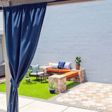 Custom Size Indoor/Outdoor Sunbrella Drapery Curtains with Rod Pocket - Patio Lane