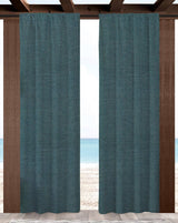 Custom Size Indoor/Outdoor Sunbrella Drapery Curtains with Rod Pocket - Patio Lane