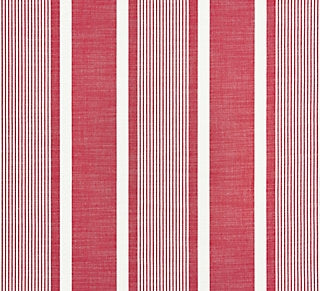 Scalamandre Wellfleet Stripe Berry SC 000327111 Chatham Stripes and Plaids Collection Upholstery Fabric