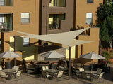 DIY Shade Sail - Equilateral Triangle - 15x15x15 feet