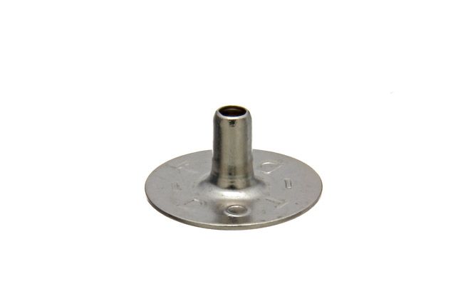 DOT Baby Durable Post 94-BS-12404--1A Nickel-Plated Brass 1/4 inch 100 pack