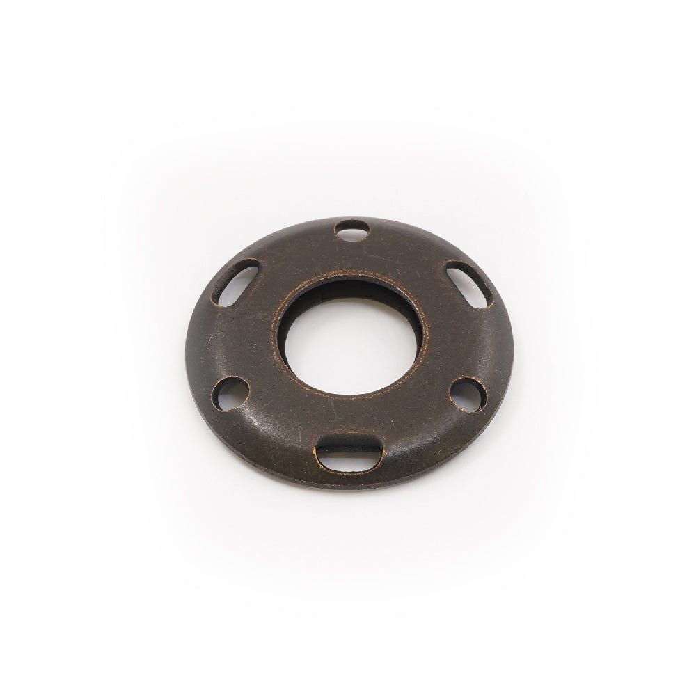 DOT Durable Carpet Snap and Socket 93-XX-10222-1C Government Black Brass 100 pack