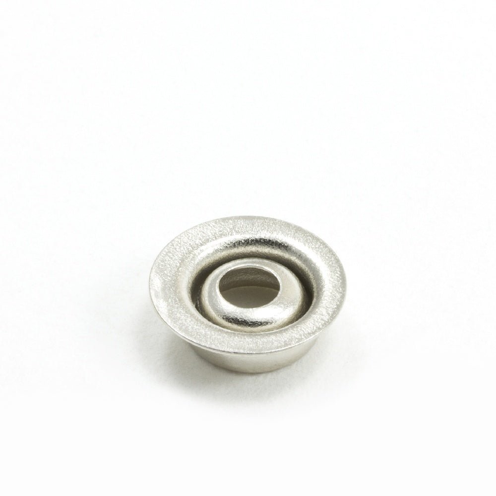DOT Durable Low Shelf Eyelet Stud 93-BS-10379-1A Nickel-Plated Brass 100 pack