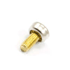DOT Durable Screw Stud 93-XB-107084-1A Nickel-Plated Brass/Stainless Steel 3/8 inch 100 pack