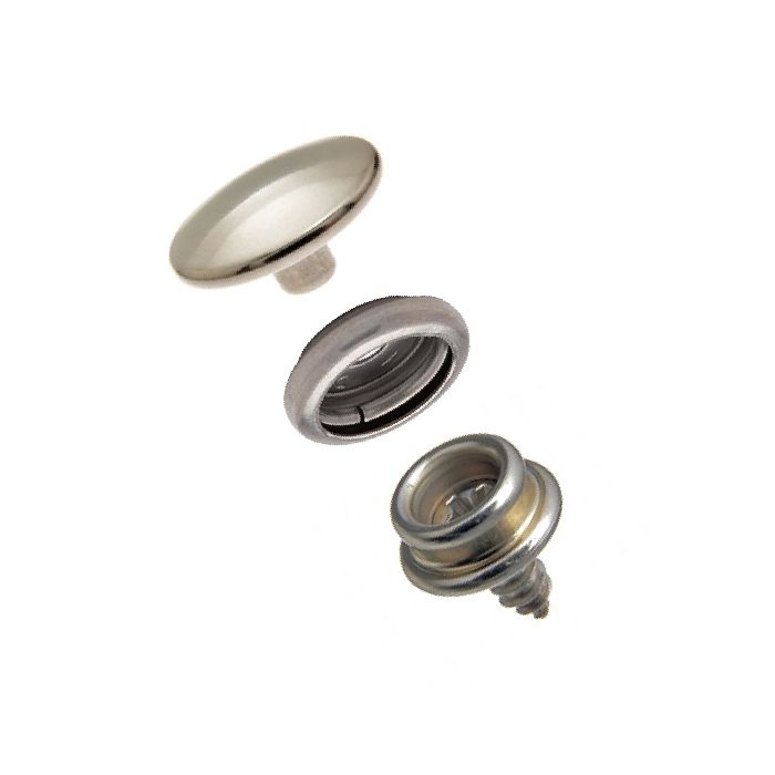 DOT Durable Screw Stud Fastener Set - Cloth - to - Surface (Stainless Steel) 3/8 inch Screw Stud