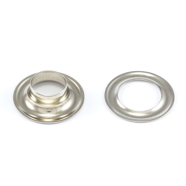 DOT Grommet with Plain Washer #5 (200070551831TXG) Nickel-Plated Brass 5/8 inch 1-gross