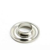 DOT Self - Piercing Grommet with Grip Tooth Washer 3 (20007SP35183TXC) Nickel - Plated Brass 7/16 Inch 500 pack