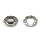 DOT Self-Piercing Rolled Rim Grommet with Spur Washer #4 (20MNS7745000TXG) Stainless Steel 1/2 inch 1-gross