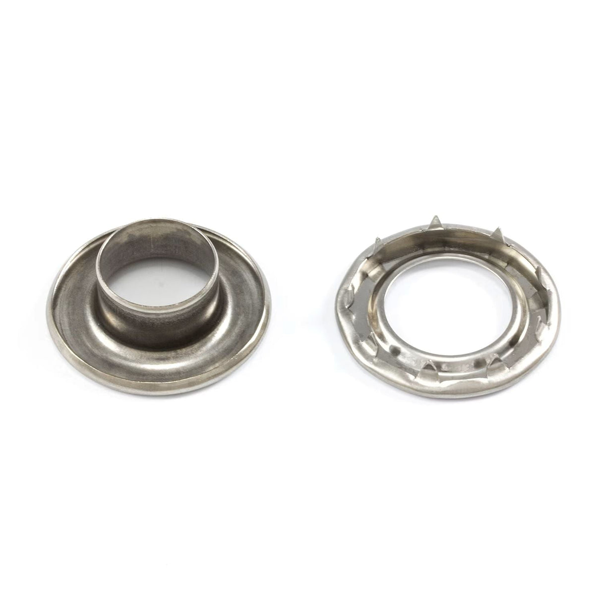 DOT Self-Piercing Rolled Rim Grommet with Spur Washer #5 (20MNS7755000TXG) Stainless Steel 5/8 inch 1-gross