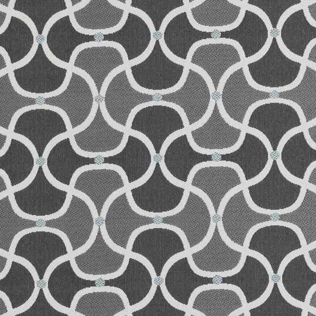 Duralee Charcoal 15708-79 Pavilion VI Bella-Dura Indoor/Outdoor Wovens Collection Upholstery Fabric