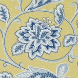 Duralee De42574 542-Blue / Yellow Whitmore Traditional Collection Indoor Upholstery Fabric