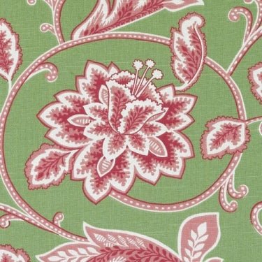 Duralee De42574 700-Pink / Green Whitmore Traditional Collection Indoor Upholstery Fabric