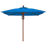 Fiberbuilt 6ft Square Bridgewater Umbrella With Sunbrella Fabric