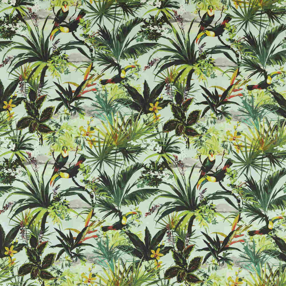 Clarke and Clarke Toucan F1676-02 Alfresco Collection Upholstery Fabric