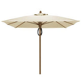 Fiberbuilt 10ft Square Oceana Umbrella With Sunbrella Fabric