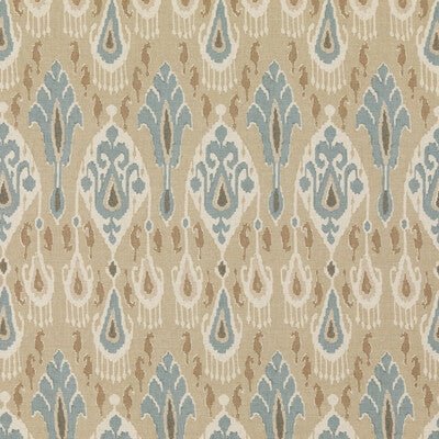 GP And J Baker Ikat Bokhara Sand BP10853-2 Chifu Collection Multipurpose Fabric