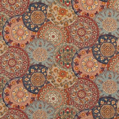 GP And J Baker Imari Red/Indigo BP10856-4 Chifu Collection Multipurpose Fabric