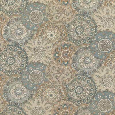 GP And J Baker Imari Soft Blue BP10856-2 Chifu Collection Multipurpose Fabric