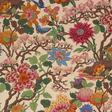 GP and J Baker Magnolia Cream / Blue R1351-4 Multipurpose Fabric