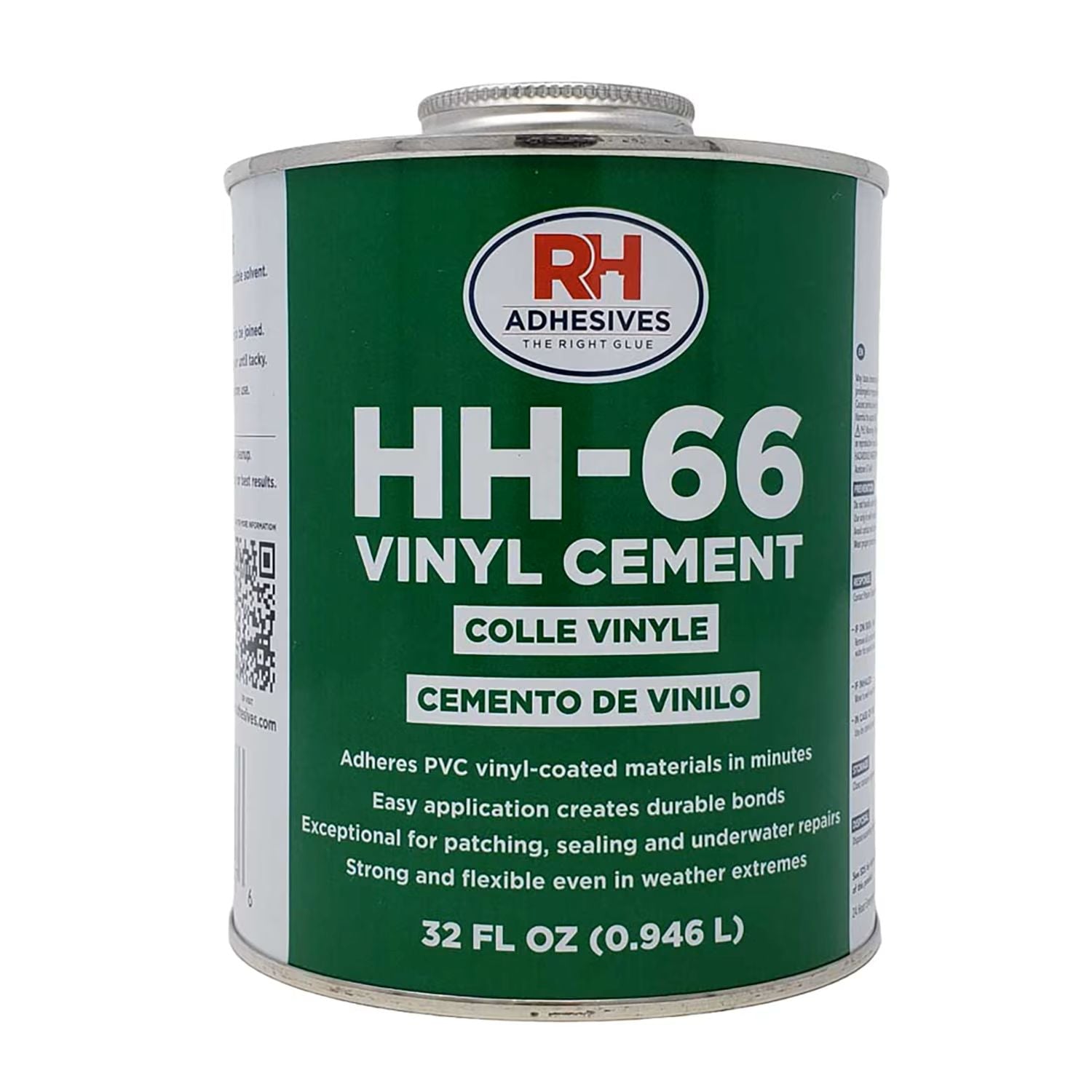 HH-66 Vinyl Cement 1 Quart Brushtop Can
