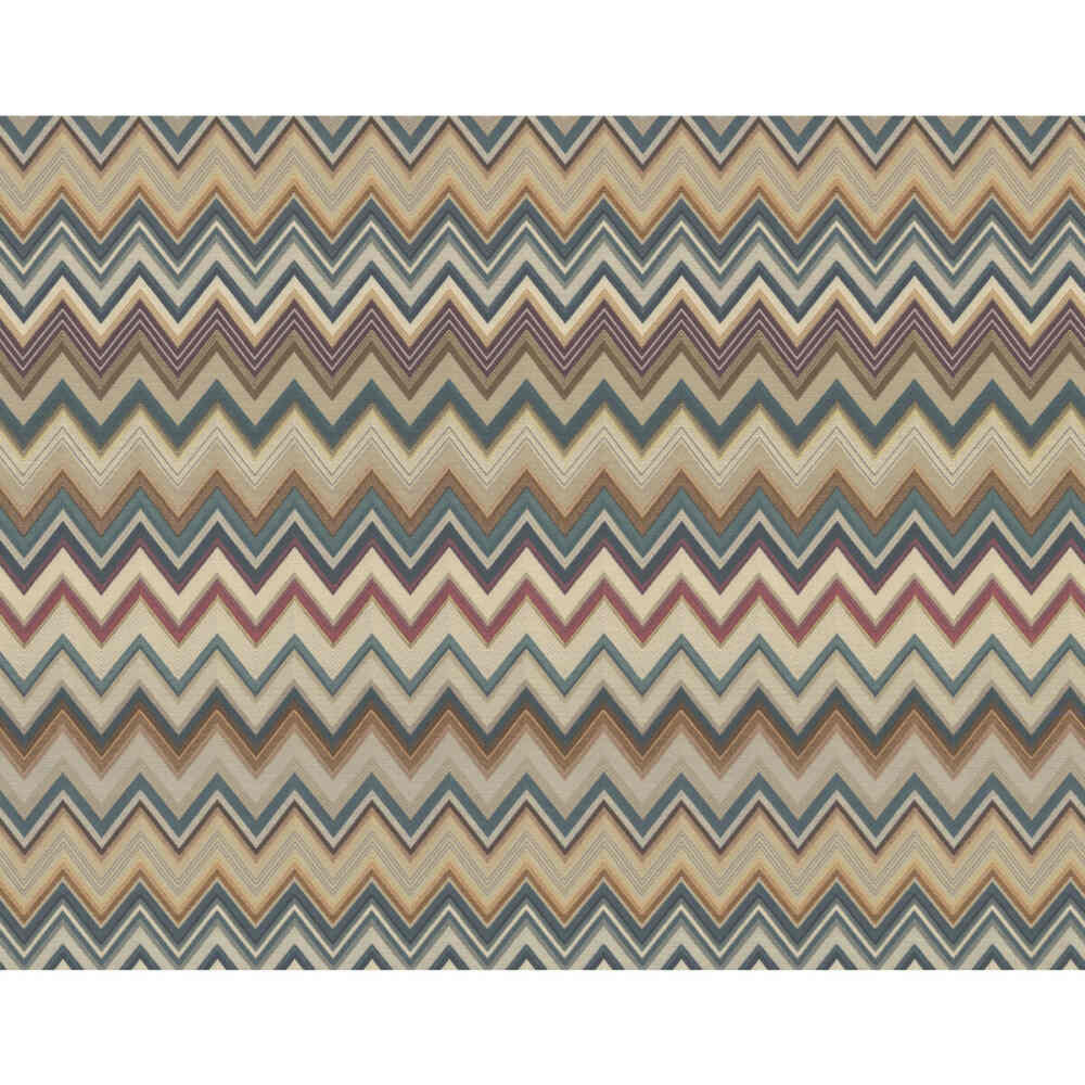 Kravet Couture Happy Zig Zag Wp 3848-510 Missoni Home Wallcoverings 04 Collection Wall Covering