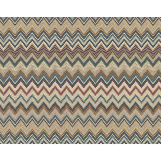 Kravet Couture Happy Zig Zag Wp 3848-510 Missoni Home Wallcoverings 04 Collection Wall Covering